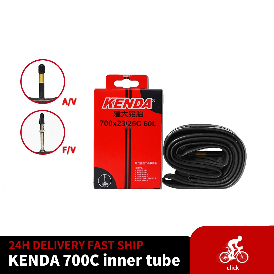 Road Bike Tire - ยางในจักรยาน KENDA 1 ชิ้น ขนาด 700C
