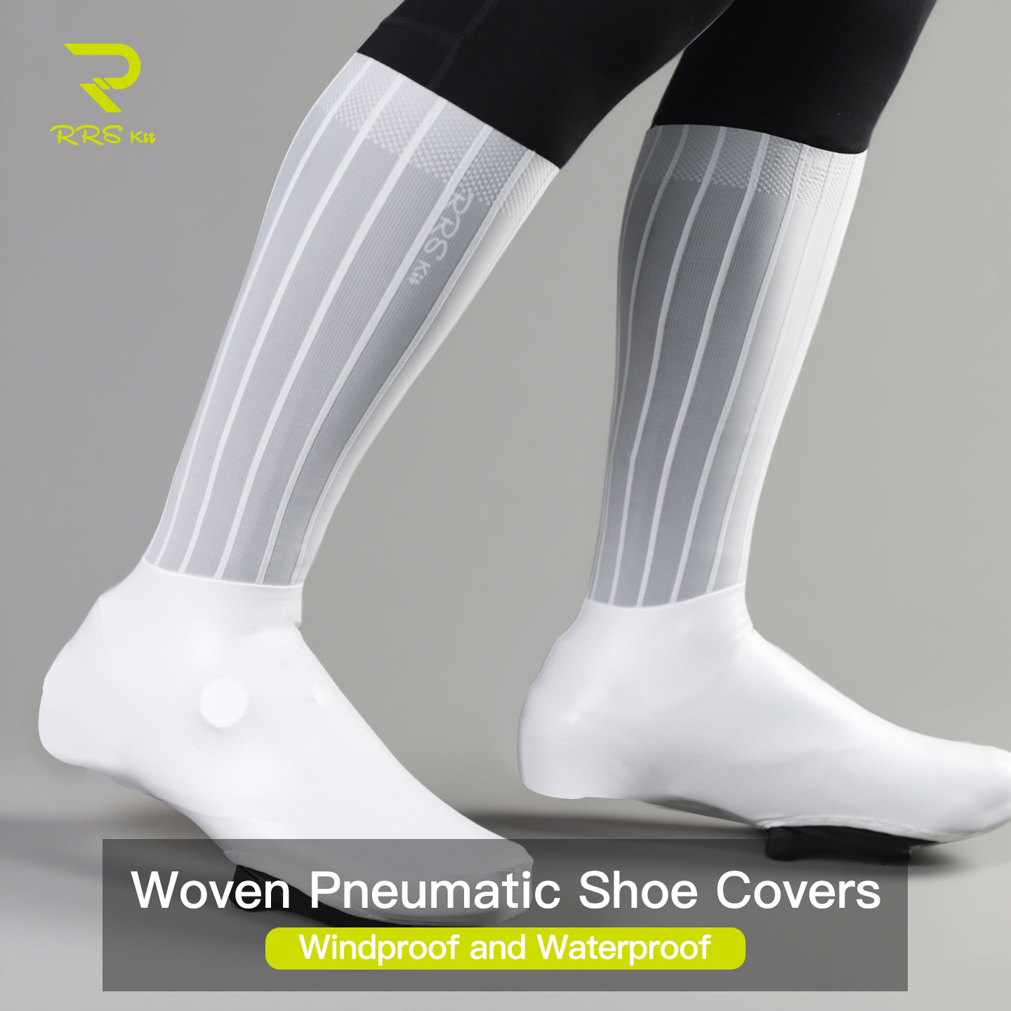 Cycling Shoe Covers - RRSkit ที่หุ้มรองเท้าจักรยานแบบแอโรไดนามิก น้ำหนักเบา ผลิตจาก TPU กันลื่น