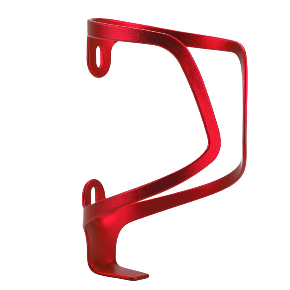 Cycling Gear Holder - อุปกรณ์เสริมสำหรับการปั่นจักรยาน อุปกรณ์กีฬากลางแจ้ง ที่วางขวดน้ำสำหรับจักรยานเสือภูเขาสีแดง ทนแรงกดได้ดี