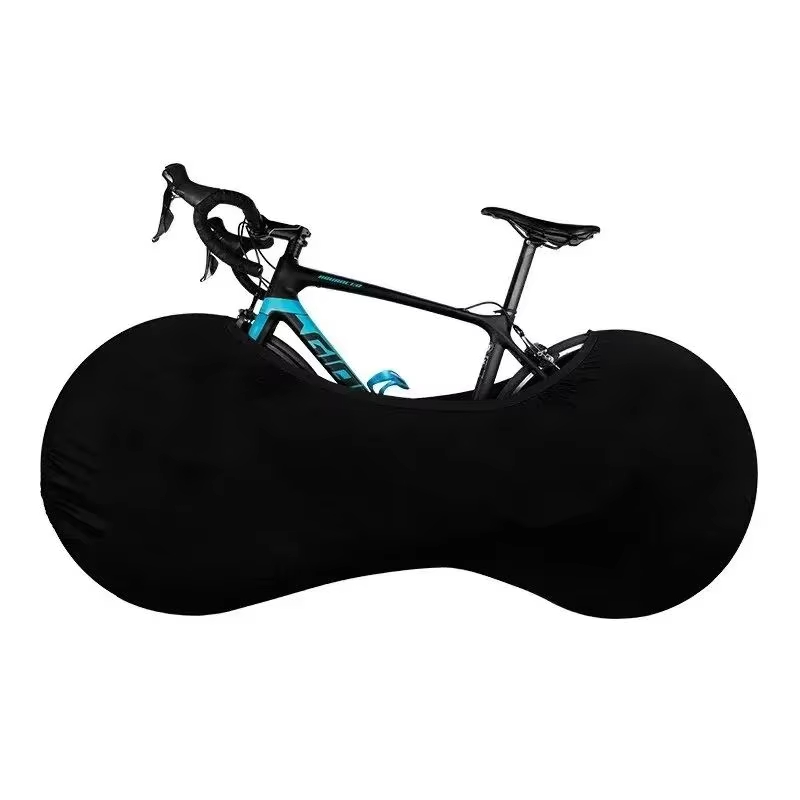 Cycling Gear Duffle - ผ้าคลุมจักรยานแบบเต็มคัน MTB อุปกรณ์ป้องกันจักรยาน ป้องกันฝุ่น ป้องกันรอยขีดข่วน พร้อมถุงเก็บอุปกรณ์เสริมสำหรับจักรยาน