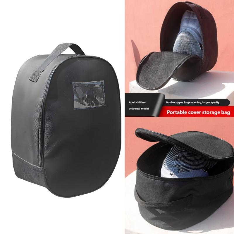 Cycling Gear Holder - หน้ากากฟันดาบถุงเก็บพร้อมที่จับผ้า Oxford ระบายอากาศได้หมวกกันน็อคฟันดาบ กระเป๋าสำหรับอุปกรณ์กีฬา JOME