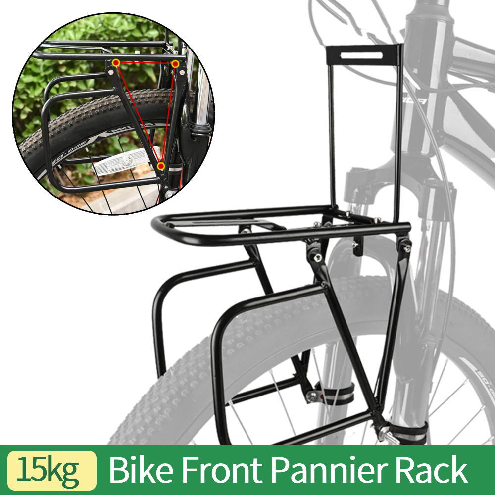 Cycling Gear Shelf - แร็คจักรยานเสือภูเขา/จักรยานถนน สำหรับติดตั้งด้านหน้า รับน้ำหนักได้ 15 กก. ชั้นวางสัมภาระ