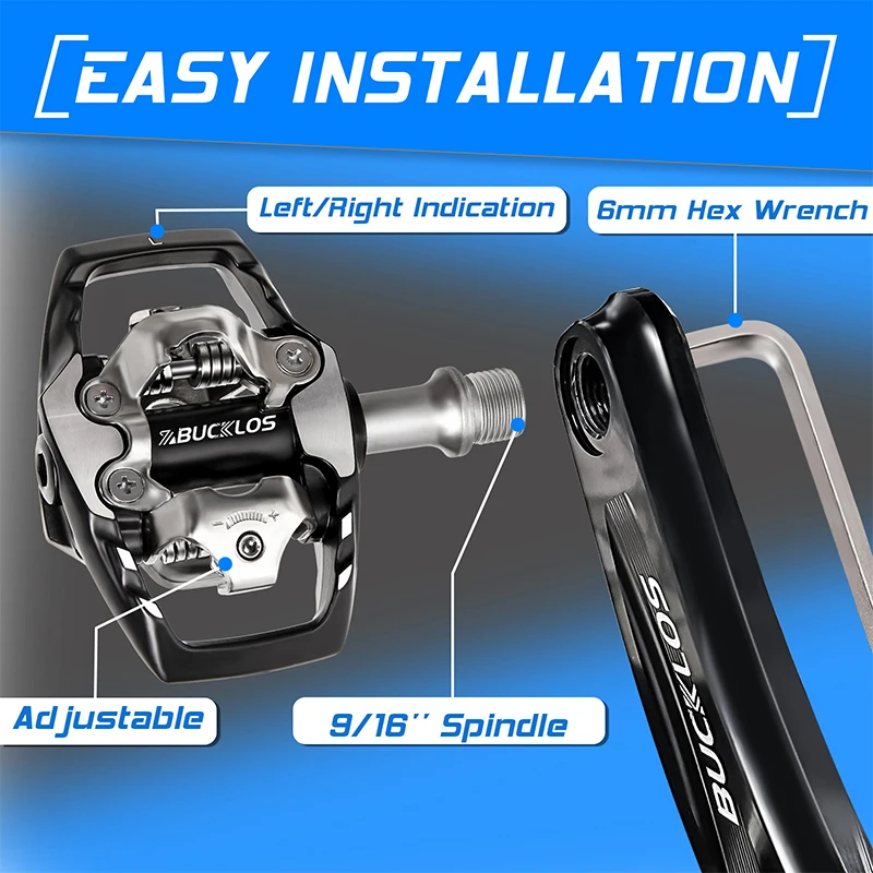 บัคโลส แป้นเหยียบจักรยานเสือภู - Cycling Gear Parts บทวิจารณ์และราคา