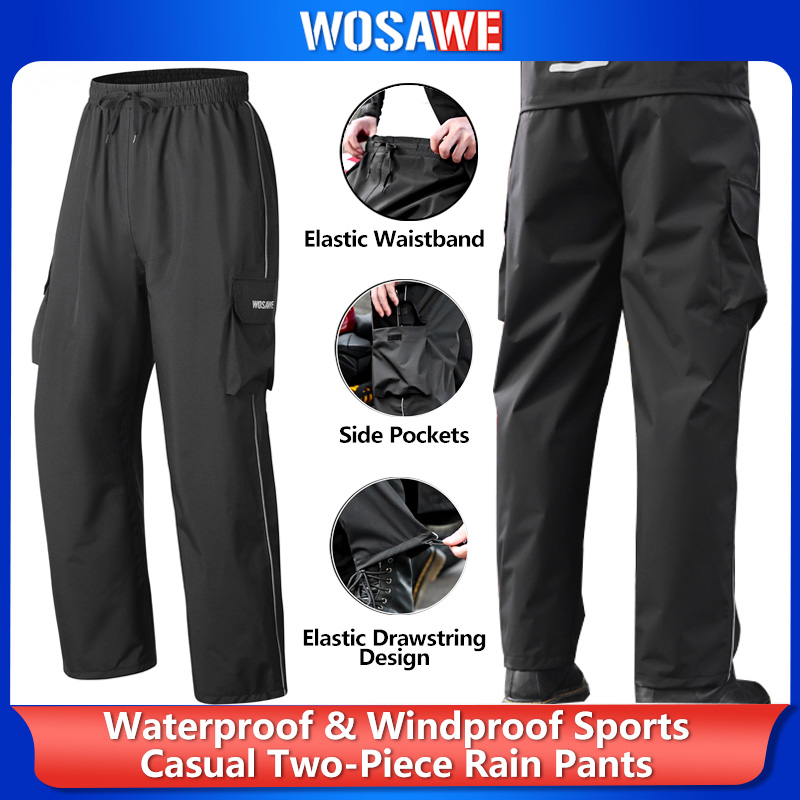 กางเกงกันน้ำ WOSAWE พร้อมที่คล - Cycling Shoe Covers บทวิจารณ์และราคา