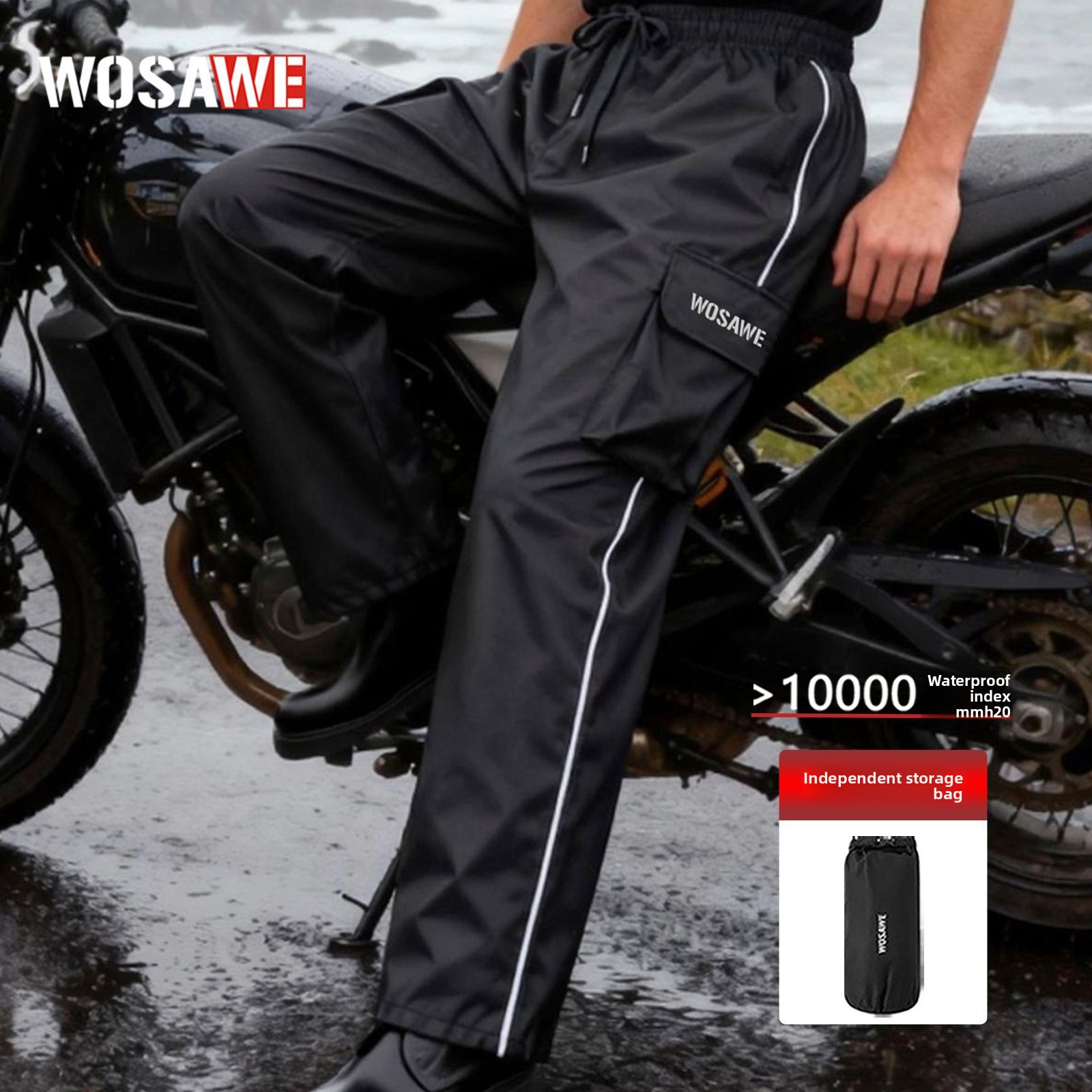 กางเกงกันน้ำ WOSAWE พร้อมที่คล - Cycling Shoe Covers บทวิจารณ์และราคา