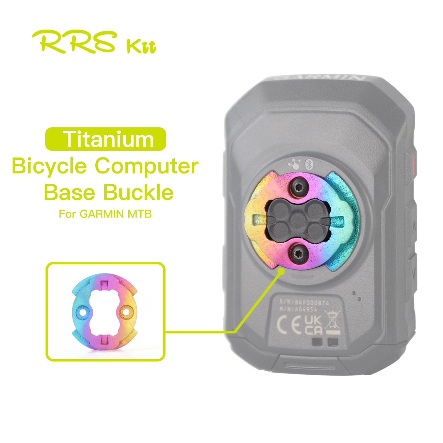 RRSKIT จักรยานคอมพิวเตอร์ปกหลั - Cycling Gear Parts บทวิจารณ์และราคา