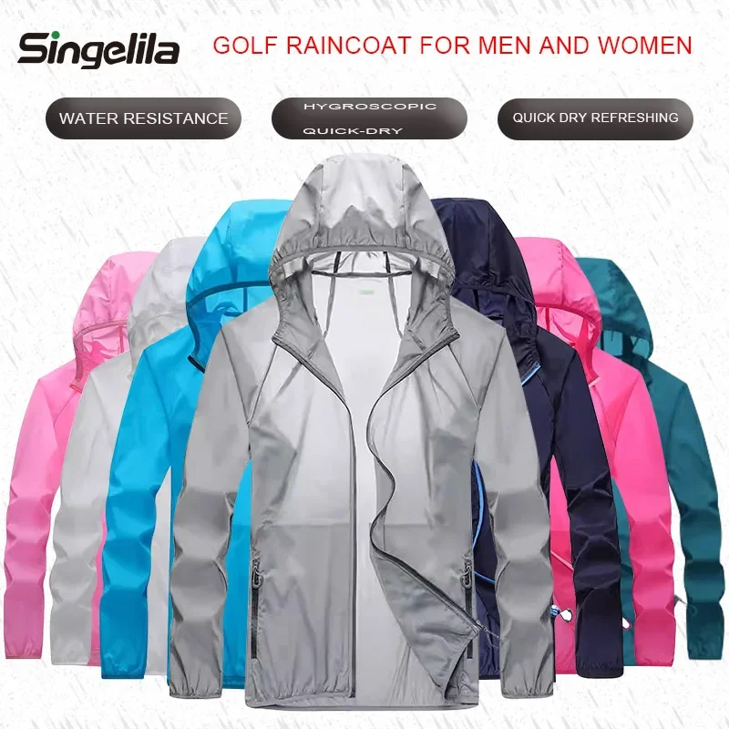 เสื้อกันฝนกอล์ฟเสื้อแจ็คเก็ตน้ - Cycling Gear Waterproof บทวิจารณ์และราคา