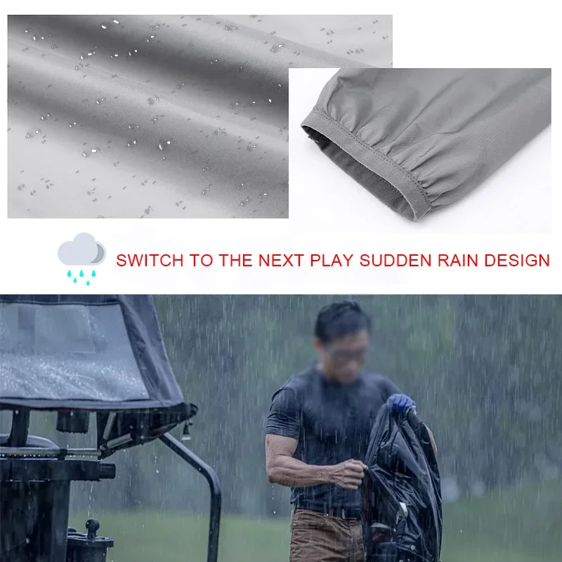 เสื้อกันฝนกอล์ฟเสื้อแจ็คเก็ตน้ - Cycling Gear Waterproof บทวิจารณ์และราคา