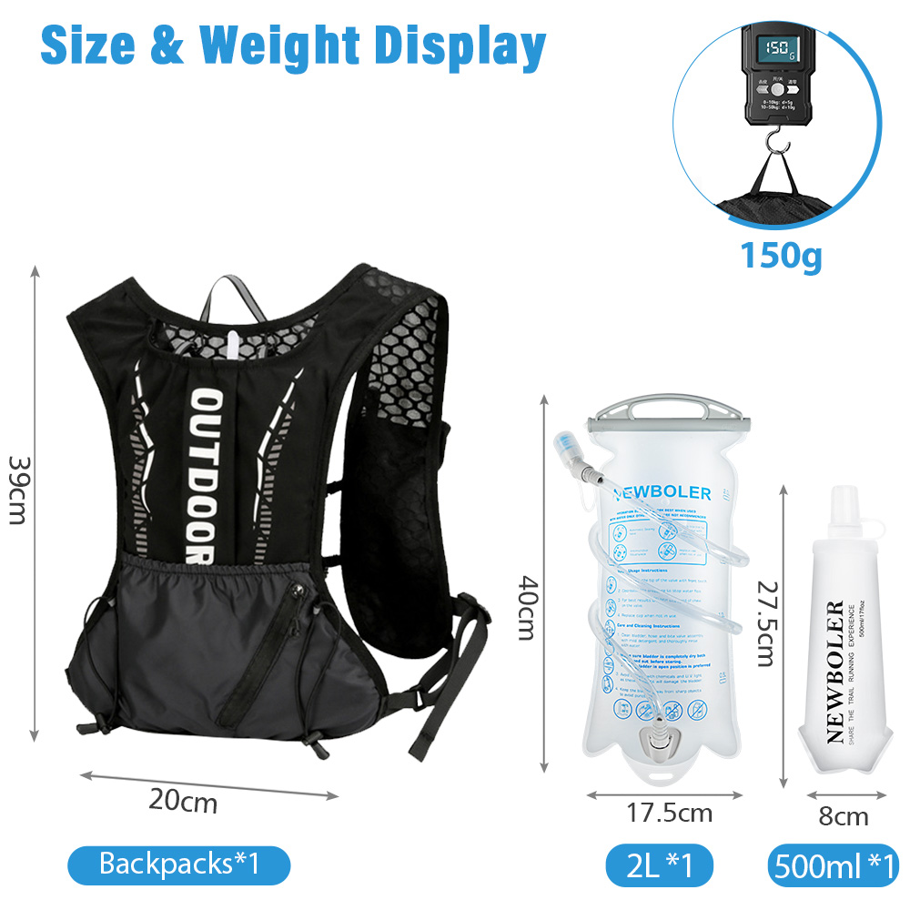 กระเป๋าเป้สะพายหลังสำหรับวิ่งอ - Cycling Gear Backpack บทวิจารณ์และราคา