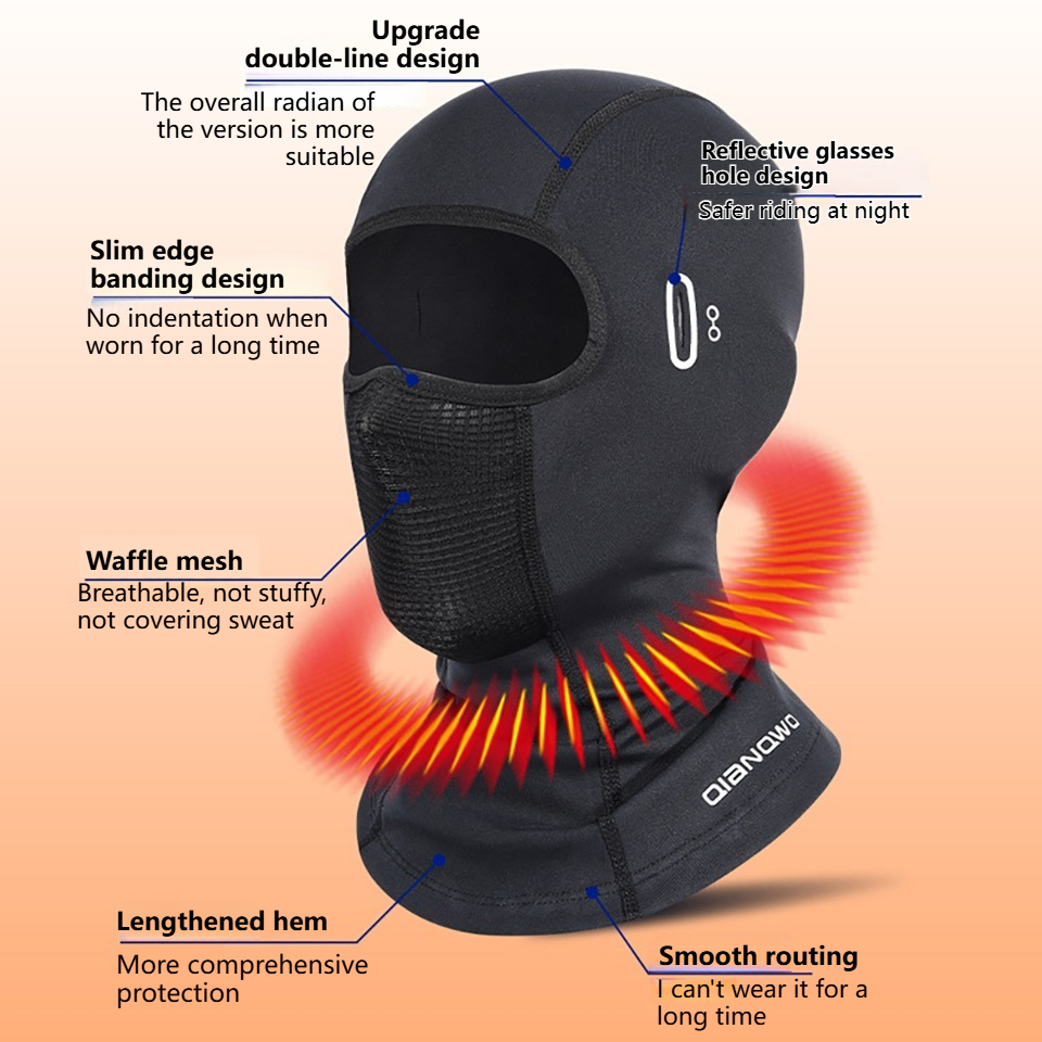 หน้ากากกันลมสำหรับขี่มอเตอร์ไซ - Cycling Gear Winter บทวิจารณ์และราคา