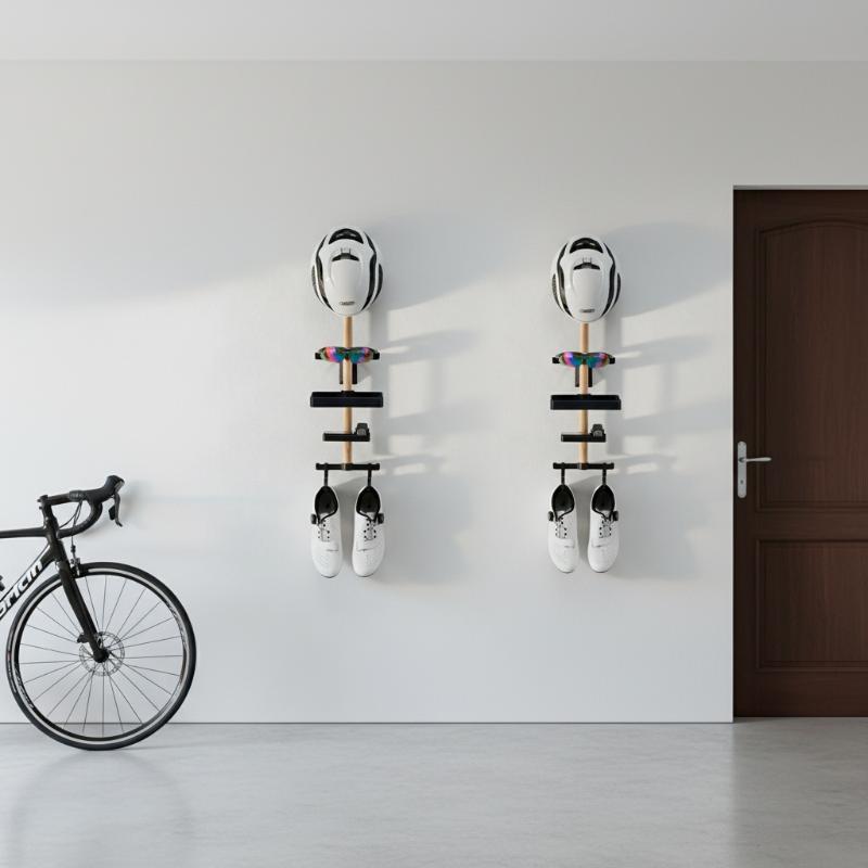 ที่เก็บจักรยานติดผนัง 1 ชุด ชั - Cycling Gear Holder บทวิจารณ์และราคา