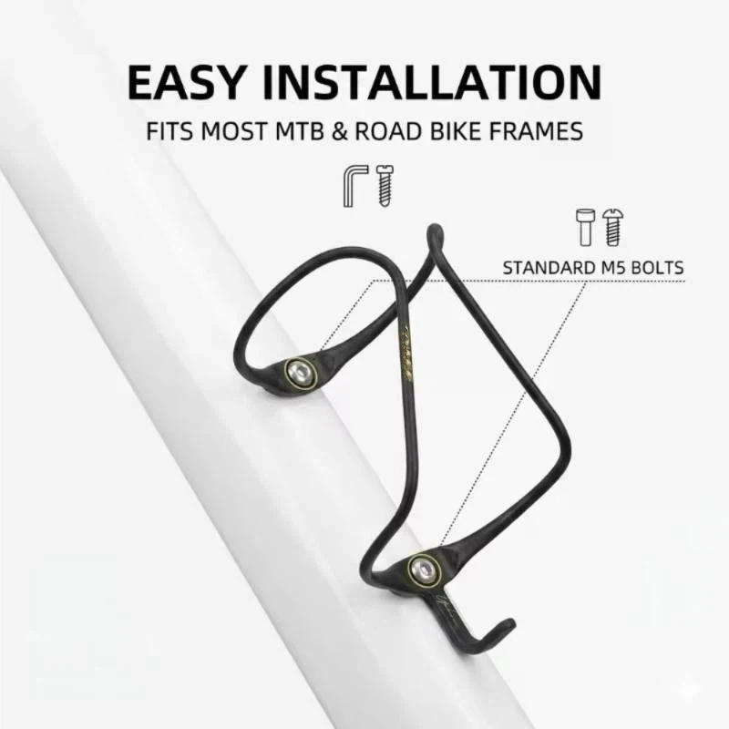 ที่ใส่ขวดน้ำจักรยานคาร์บอนไฟเบ - Cycling Gear Holder บทวิจารณ์และราคา