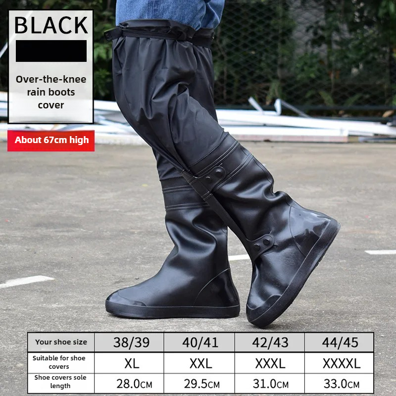 ที่คลุมรองเท้าลุยฝนยาวถึงเข่าห - Cycling Shoe Covers บทวิจารณ์และราคา