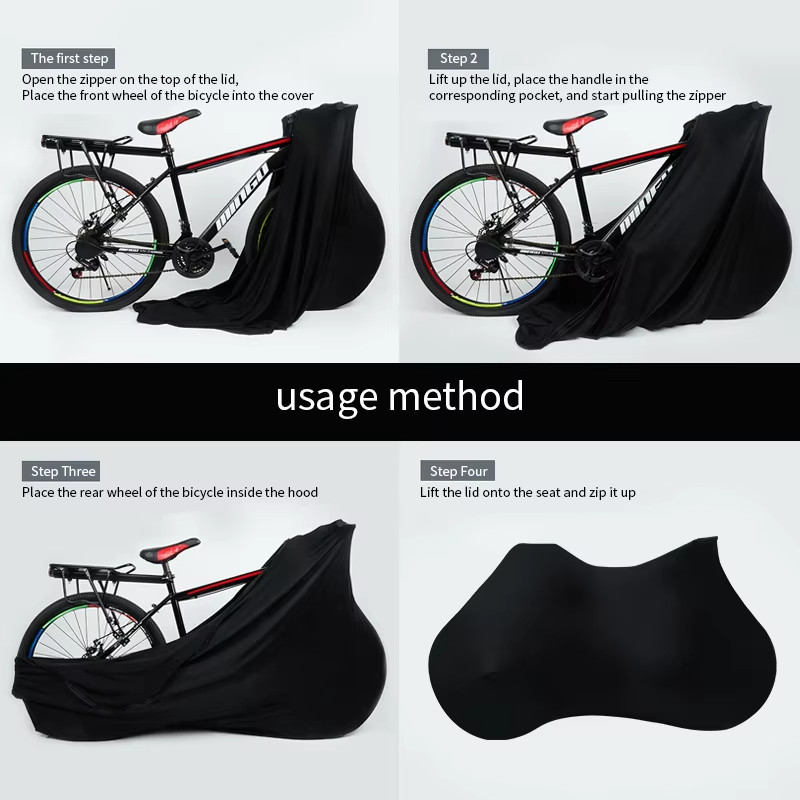 ผ้าคลุมจักรยานแบบเต็มคัน MTB อ - Cycling Gear Duffle บทวิจารณ์และราคา