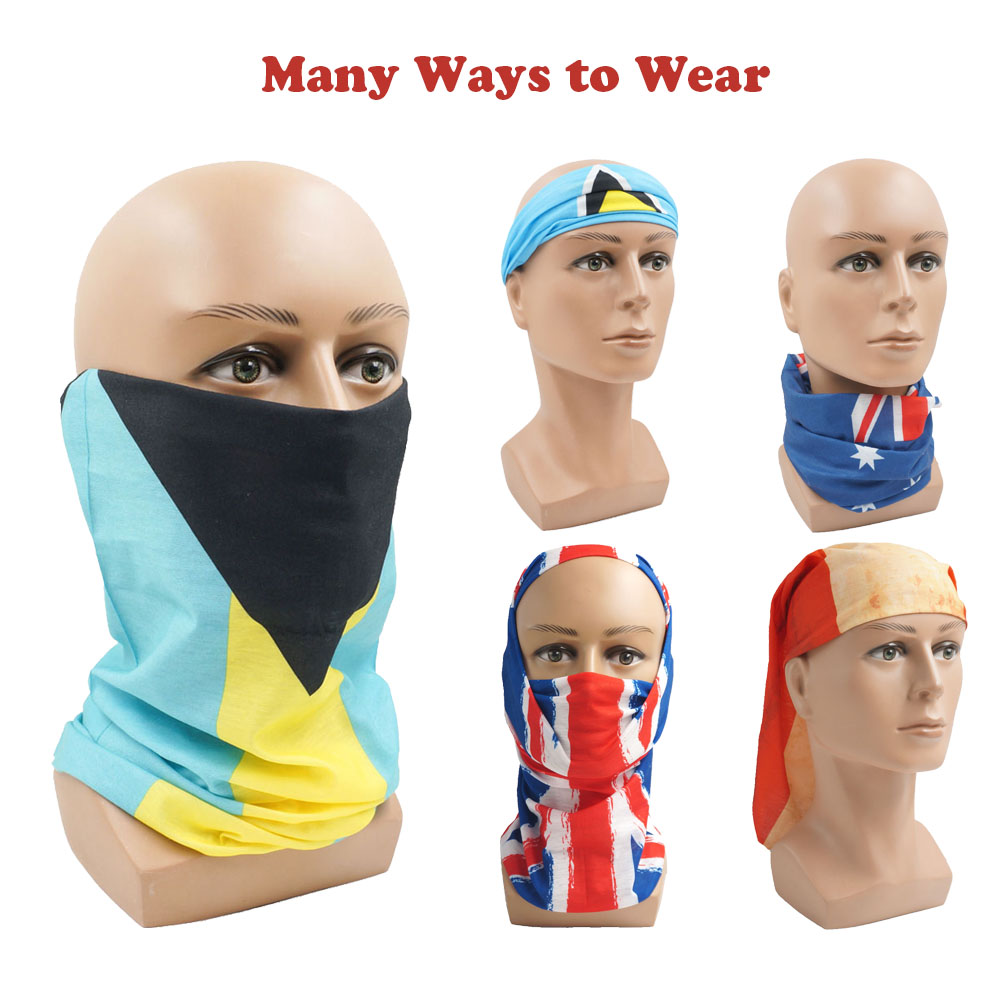 ผ้าโพกหัวอเนกประสงค์ลายธงของปร - Cycling Gear Australia บทวิจารณ์และราคา