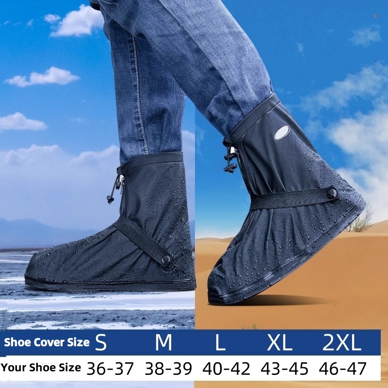 S-XXL รองเท้ากันลื่นกันน้ำ ปลอ - Cycling Shoe Covers บทวิจารณ์และราคา