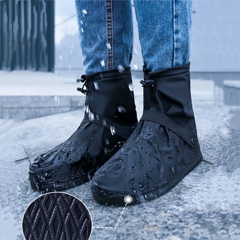S-XXL รองเท้ากันลื่นกันน้ำ ปลอ - Cycling Shoe Covers บทวิจารณ์และราคา