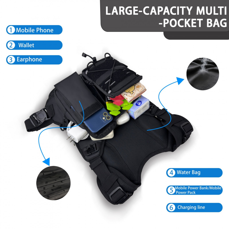 กระเป๋าคาดอกแบบยุทธวิธีรุ่นใหม - Cycling Gear Duffle บทวิจารณ์และราคา