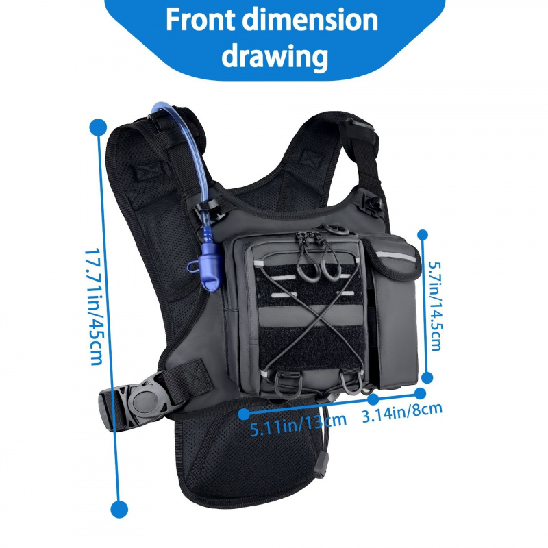 กระเป๋าคาดอกแบบยุทธวิธีรุ่นใหม - Cycling Gear Duffle บทวิจารณ์และราคา