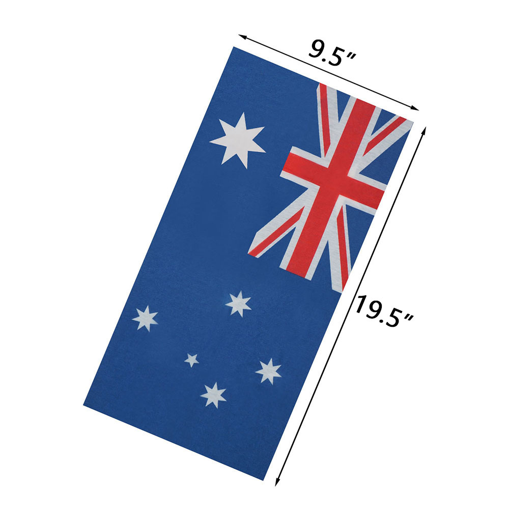 ออสเตรเลียนิวซีแลนด์ธงรูปแบบคอ - Cycling Gear Australia บทวิจารณ์และราคา