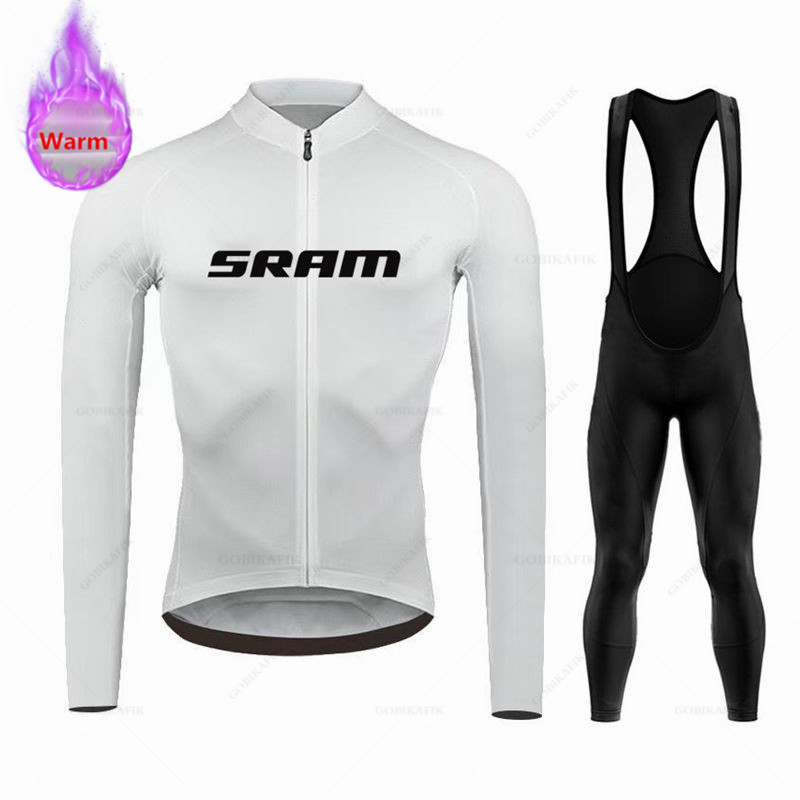 SRAM ชุดทีมเสื้อเจอร์ซีย์นักปั - Cycling Gear Winter บทวิจารณ์และราคา